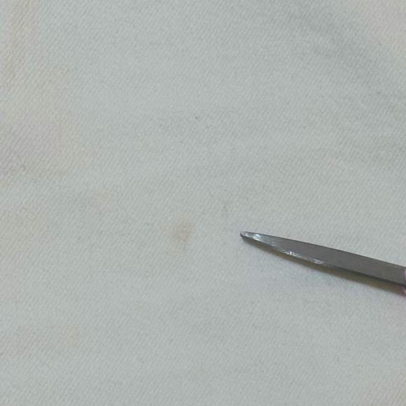 Mother Denim The Insider Crop Step Fray Jeans Fairest Of Them All White Size 28 - Picture 9 of 12